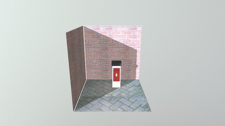 Letterbox Diorama 3D Model