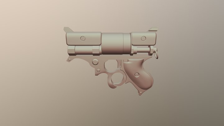 Gun 3D Model