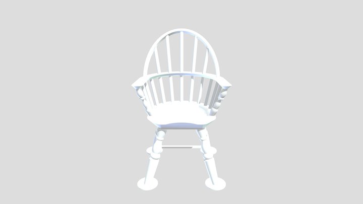 Windsor Chair 3D Model
