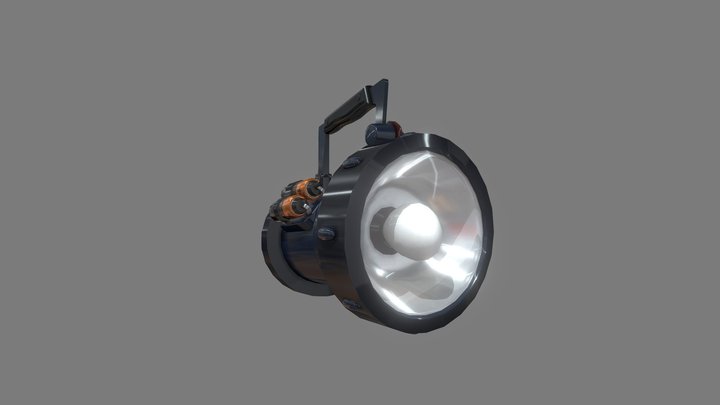 Economic Flashlight Hello Guest – Kostenloses 3D-Modell STL