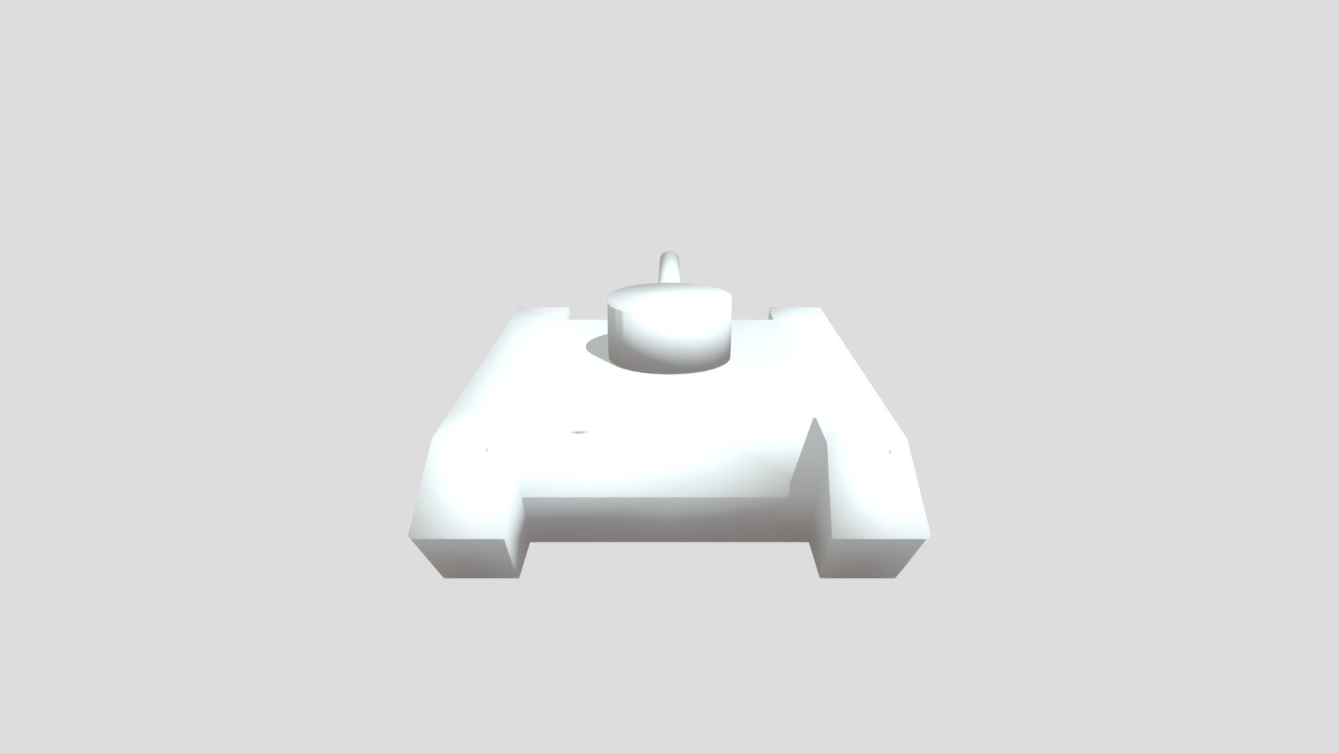 Tank with materials