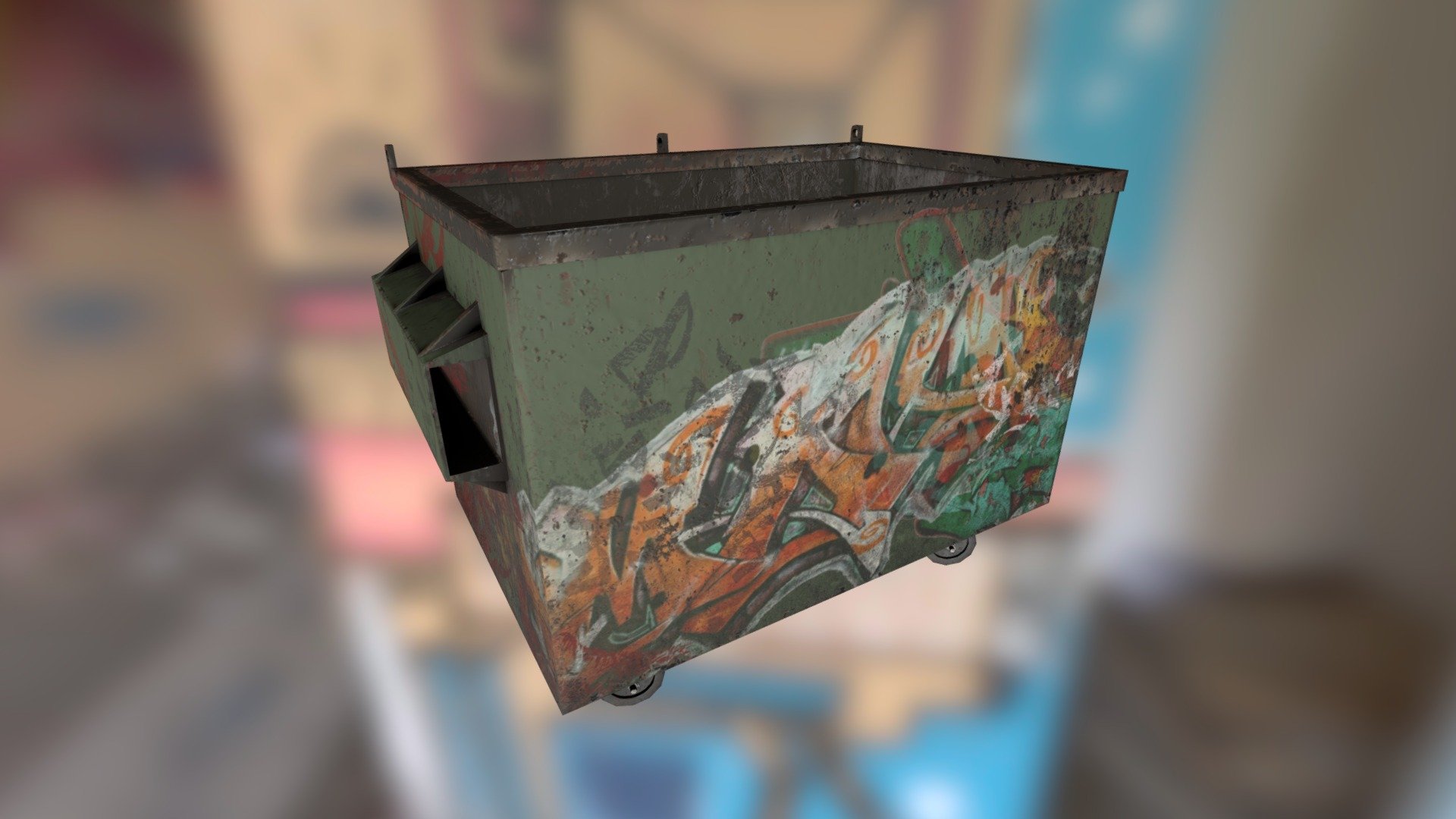 Old Dumpster