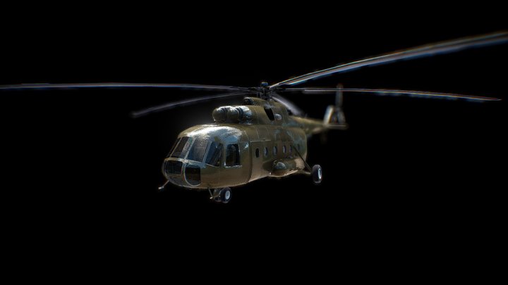 Mi-8 3D Model
