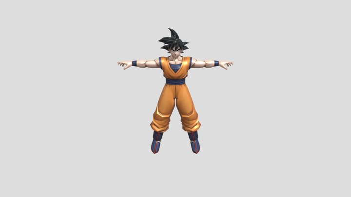 Filho Goku Modelo 3D - TurboSquid 1289950