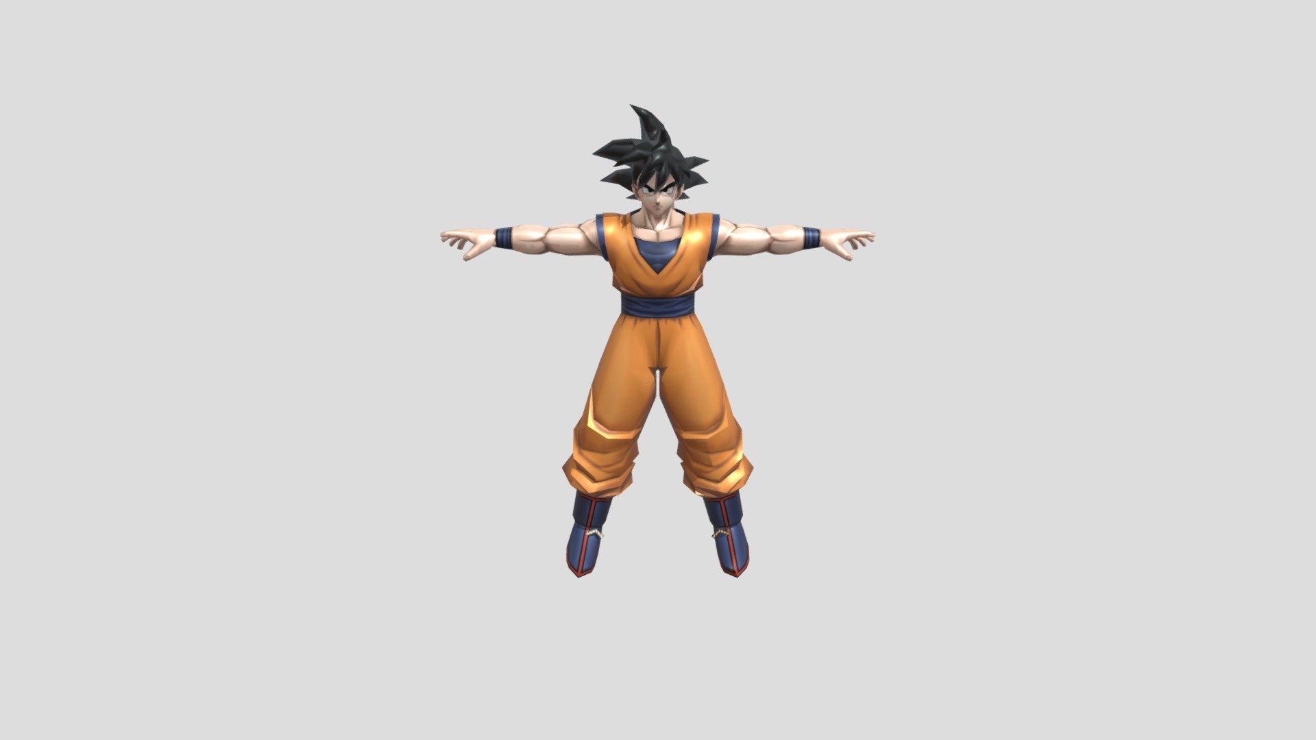 Download 3D Dragon Ball Z Goku Picture