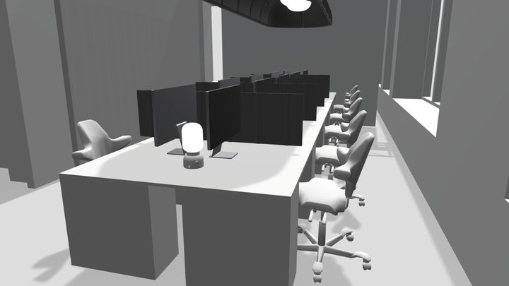 fuwl-studio-desk-test-2 3D Model