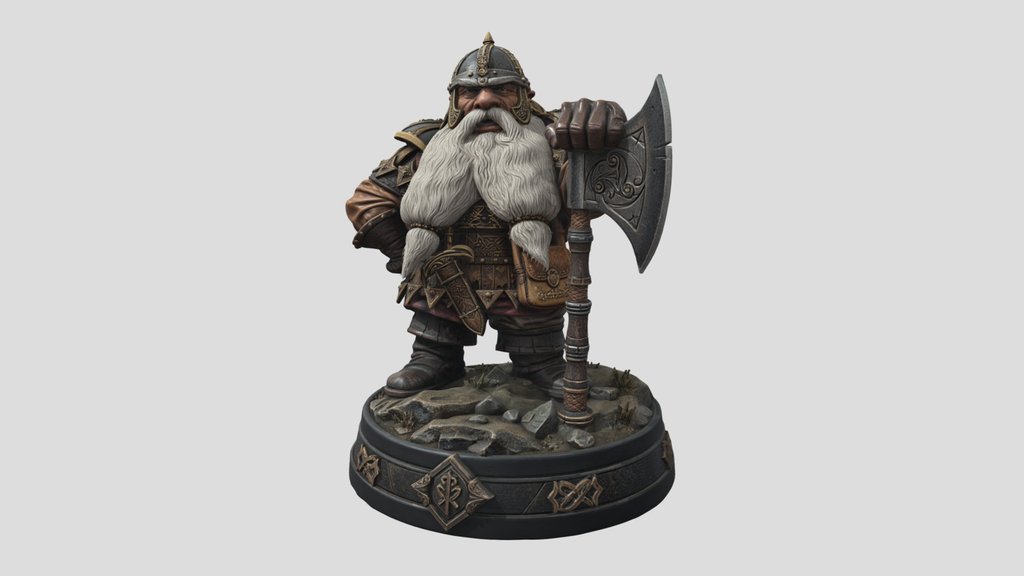 Reimagined Heroquest Dwarf