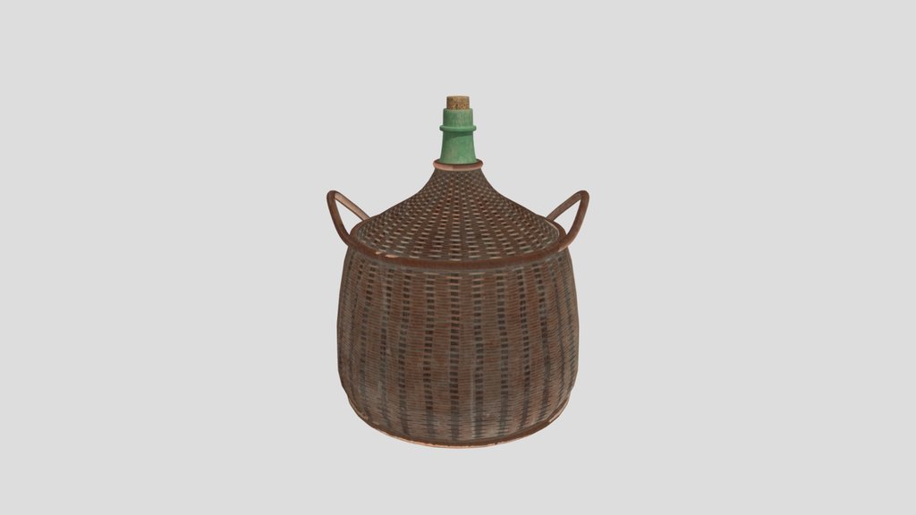 Medieval Market Bottles Wicker