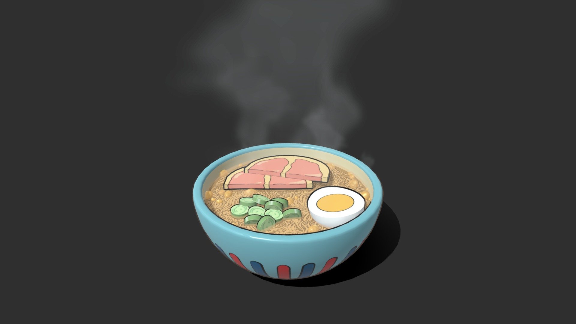Ramen from Ponyo - Download Free model by Discover (@Discovered) [5e614fe]