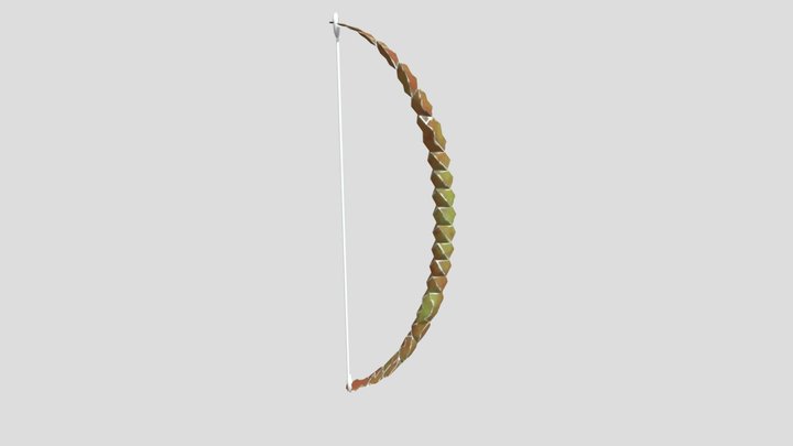 Emerald Willow Bow 3D Model
