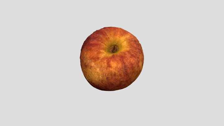 Poisoned apple 3D Model