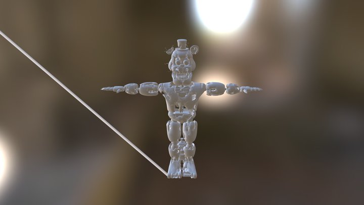 Nightmare Freddy 3D Model