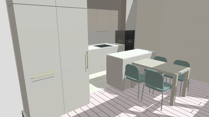 Кухня 3D Model