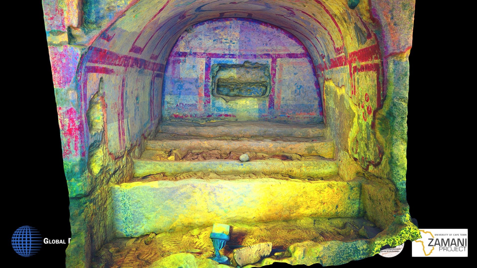 DStr. San Gennaro Catacomb Fresco, Napoli (12a)