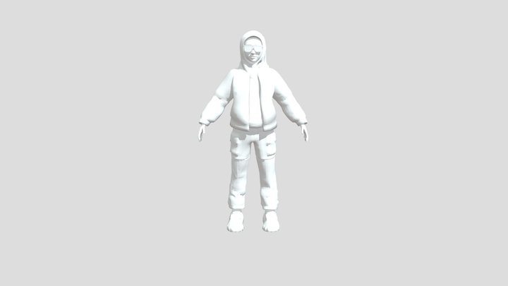 Fishing Cast 3D Model