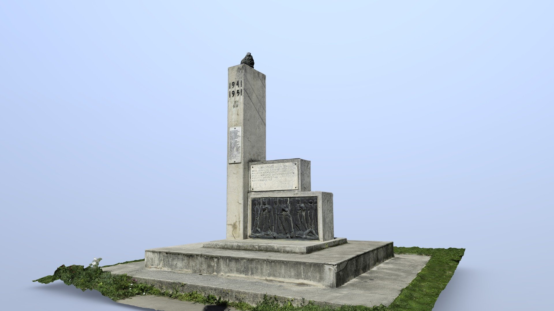 споменик НОБ, Алексинац