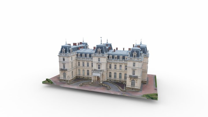 Potocki Palace, Lviv 3D Model