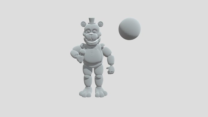 Fredbear 3D Model