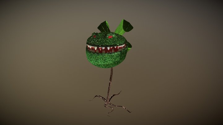 Evil Plant 3D Model