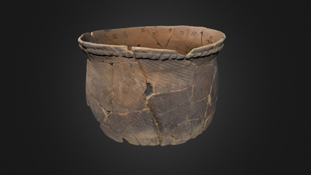 Oldtown Simple Stamped Jar (2342p884)