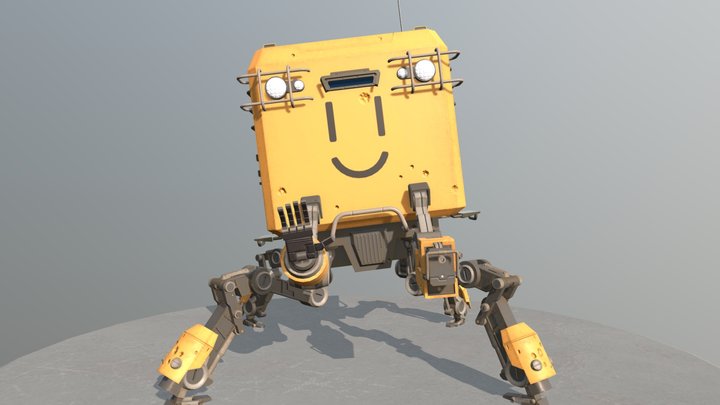 Box-Bot 3D Model