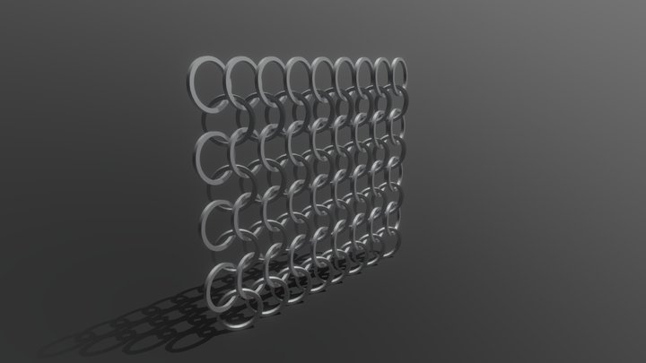 Chain Mail 3D Model