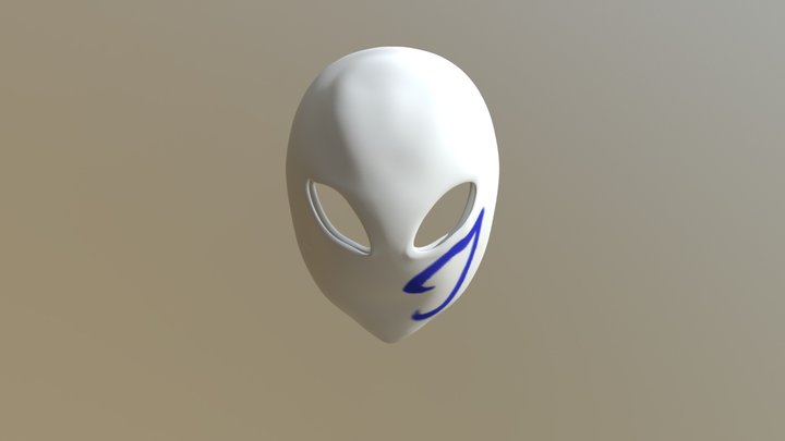 Sculpt January Vega's mask 3D Model