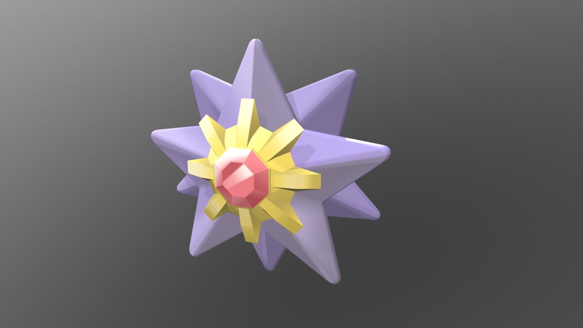 Starmie - 3D model by ent_8 [5e66f3d] - Sketchfab