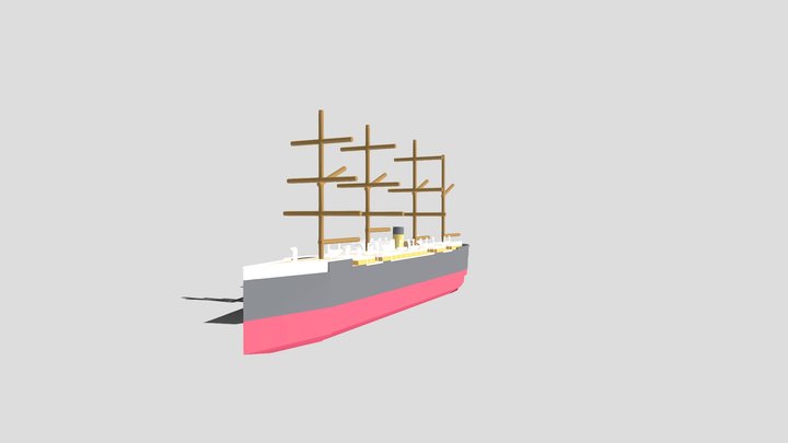 SS Atlantic 3D Model