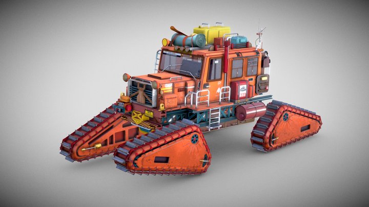 FrostRambler 3D Model