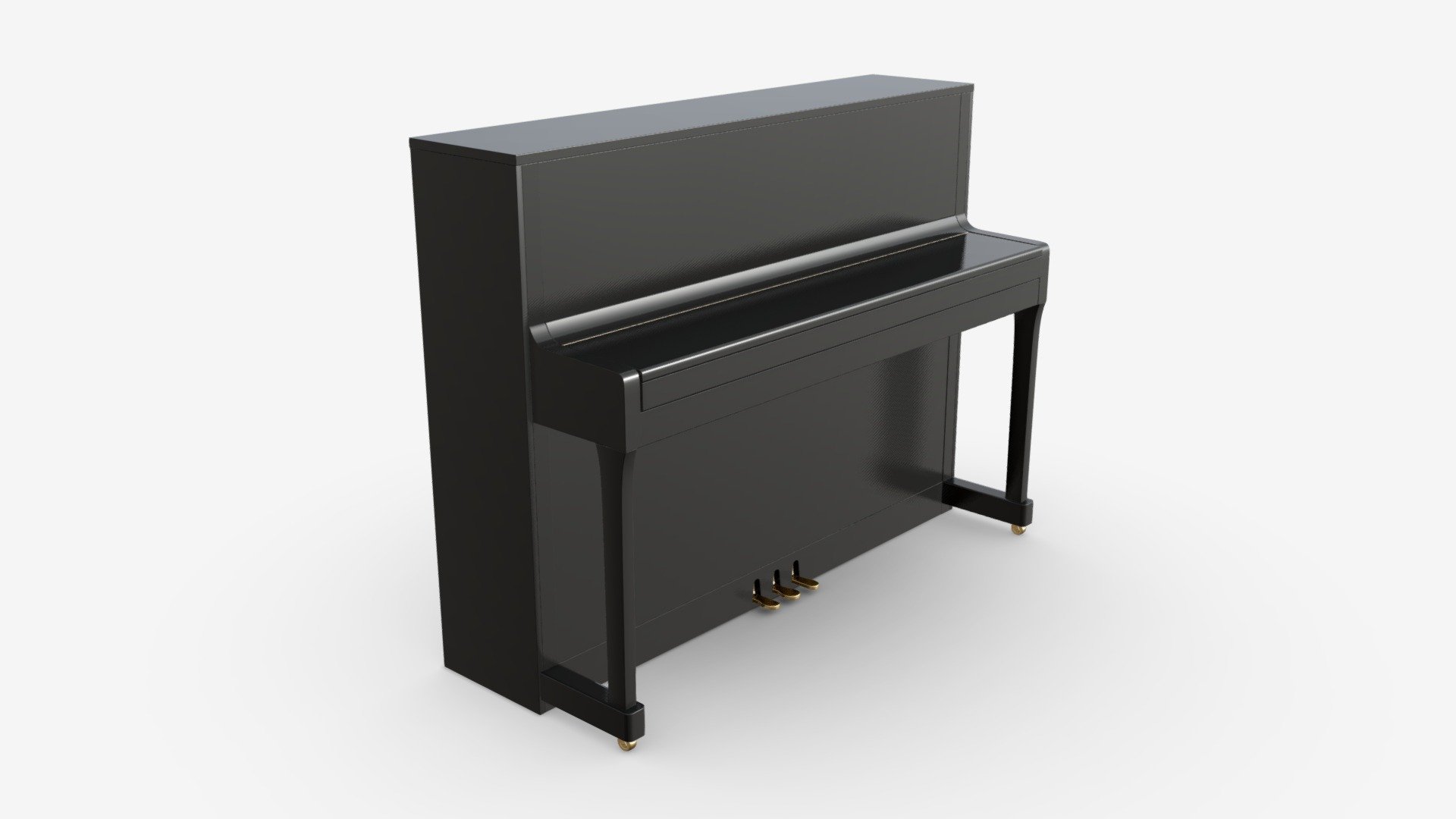 Digital Piano 02 closed lid — Sketchfab embed 3D viewer