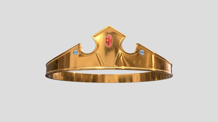 Princess Syalis's Crown | Maoujou De Oyasumi 3D Model