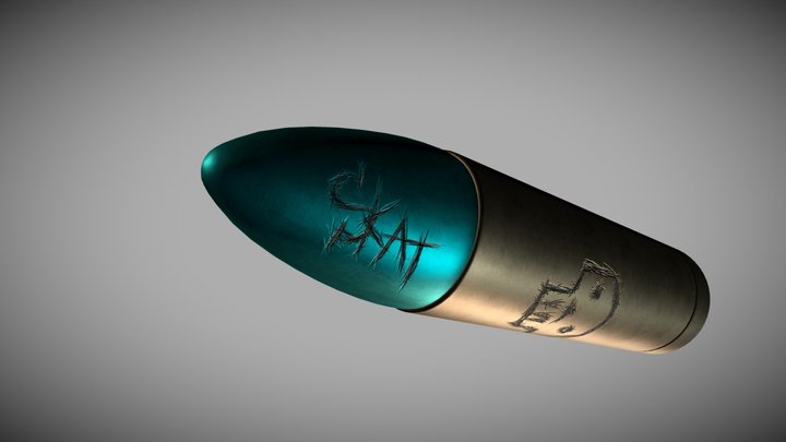 Jinx's bullet 3D Model