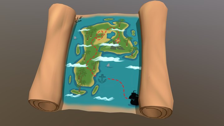 Map 3D Model