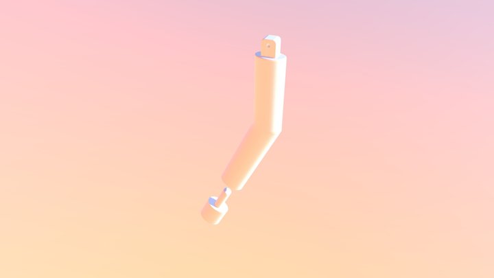 Landing Gear Type 2 - Complete Model 3D Model