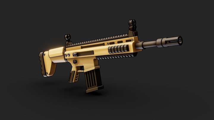 Stylized ⨯ Scar-H 3D Model