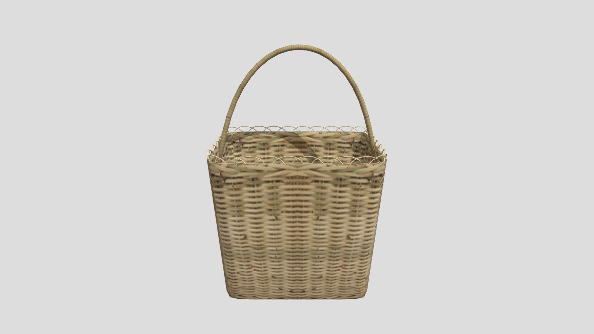 Square Basket Single (EMP SBH 36F)