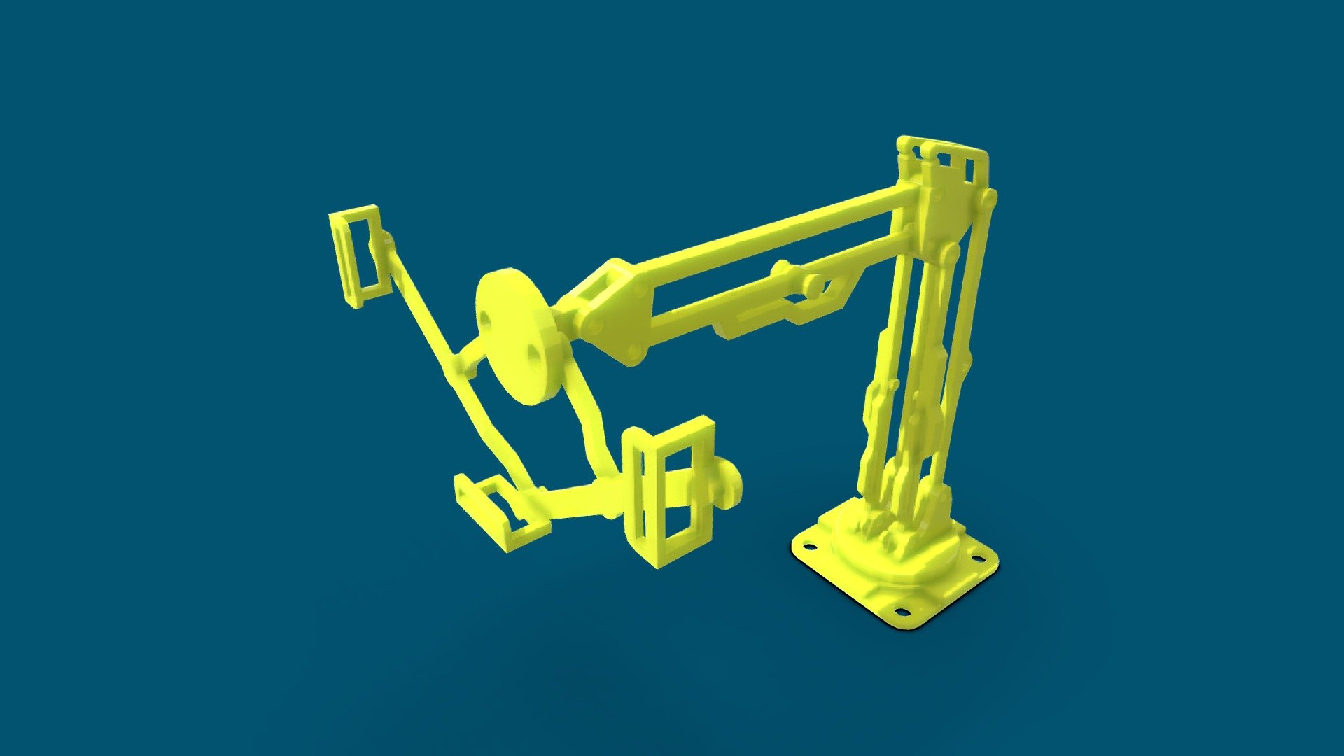 Mini Handle for Tab and Phone 3d Print Preview