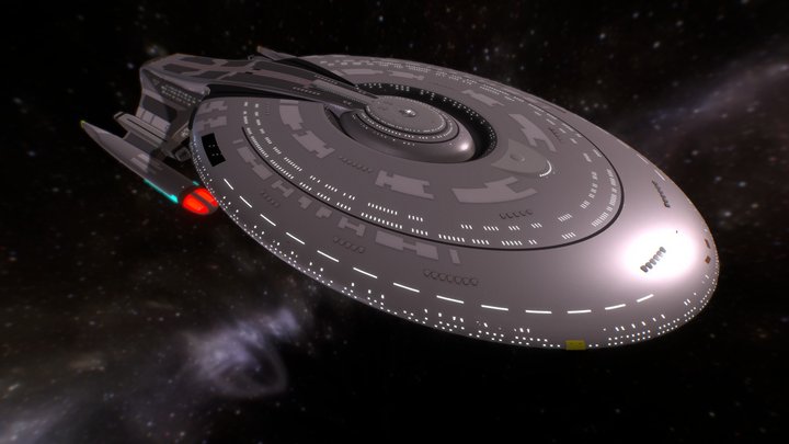 An Alternate U.S.S. Enterprise, NCC-1701-E 3D Model
