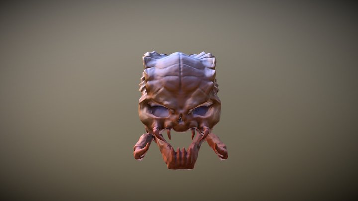 Predator Skull - HEAJ 3D Model