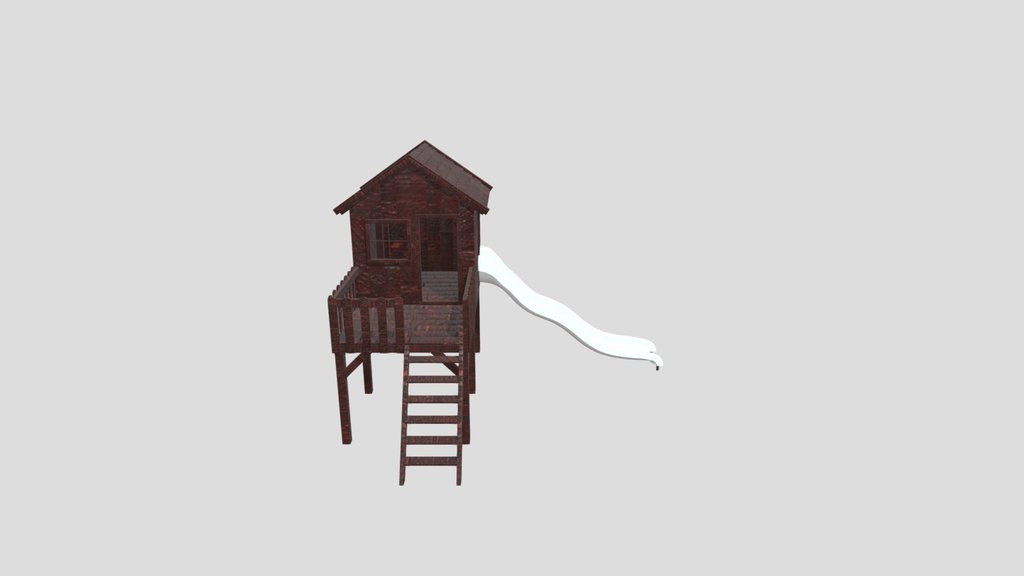 Kids Playhouse With Slide