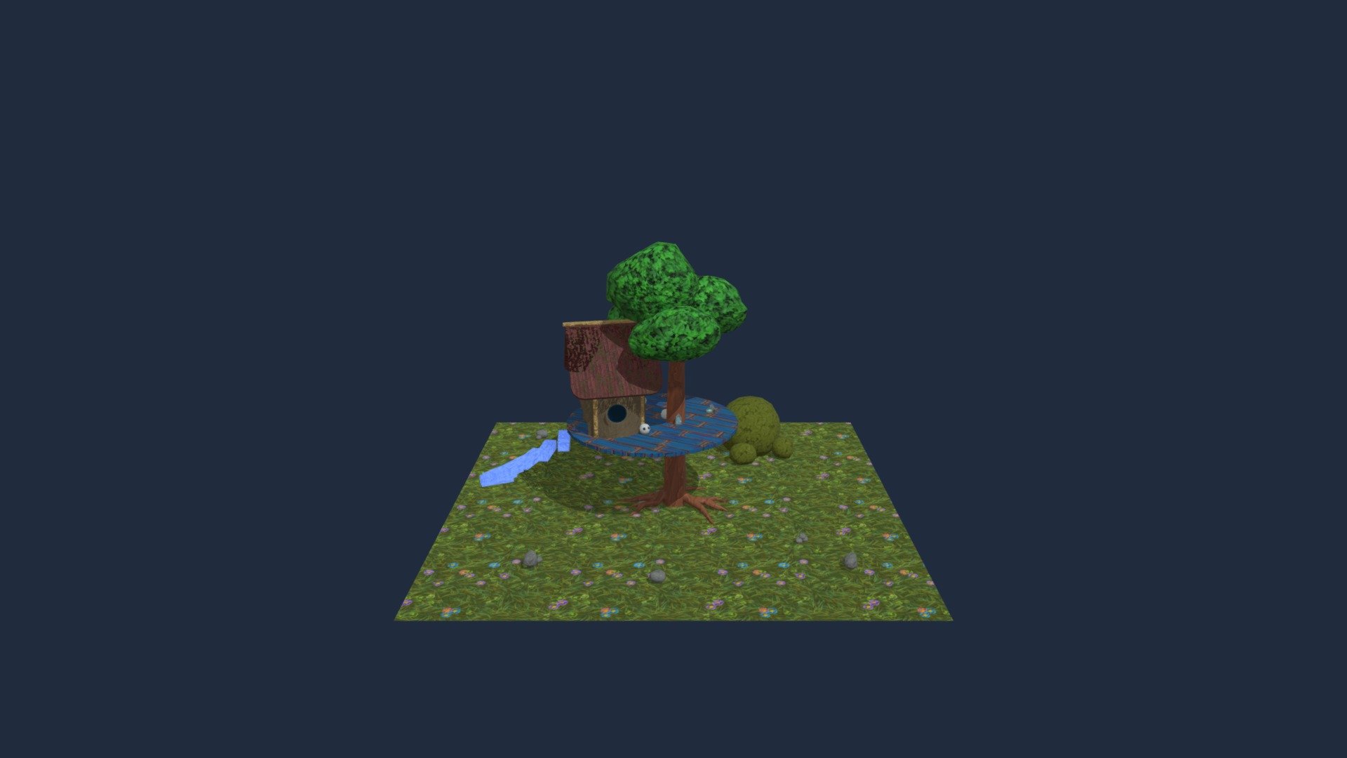 Magical Tree House - Download Free 3D model by MaG1K7 [5e6da97] - Sketchfab
