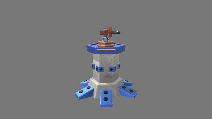 tower1 3D Model