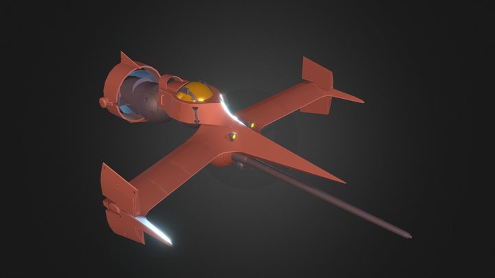 Swordfish II Cowboybebop 3D Model