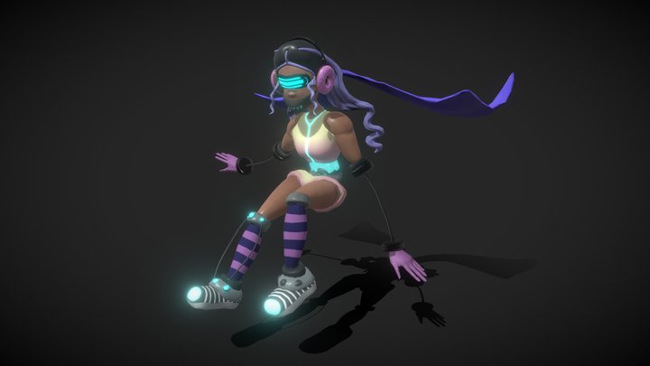 Mia Alffinger - animated 3D Model