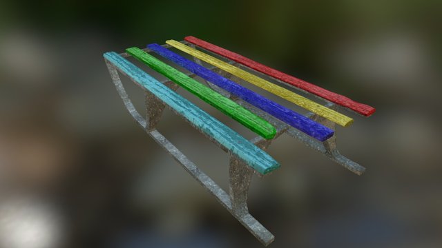 Sled 3D Model