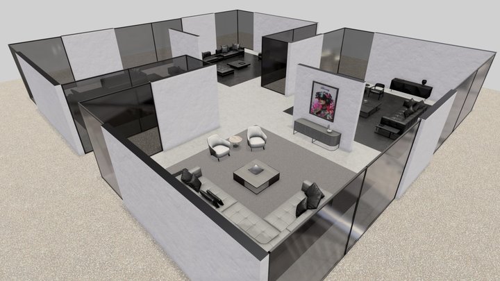 Showroom Interativo Master 3D Model