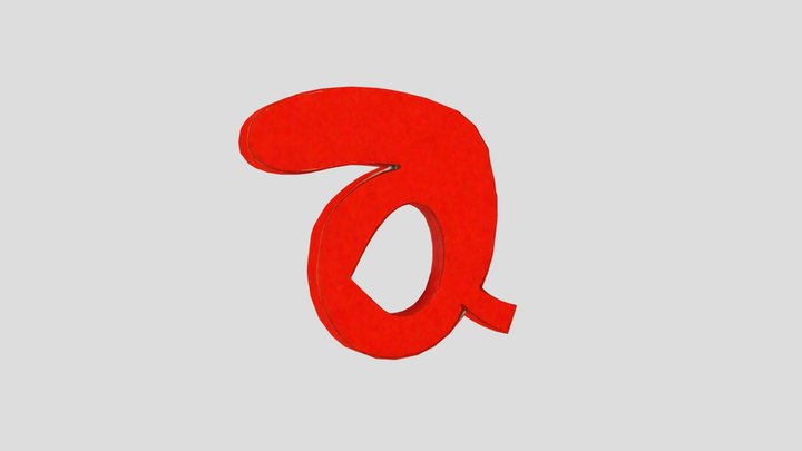 Krusty krab 2 sign number 2 3D Model