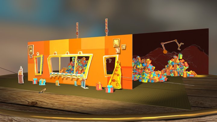 Meeting Room | Radisson Christmas Show 3D Model