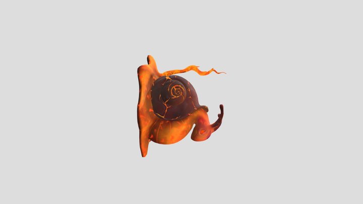 snail monster2 3D Model